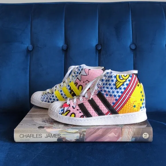 Rita Ora X Adidas Superstar Wedge Up Size 8 With Pop Cush Insoles - Picture 5 of 12